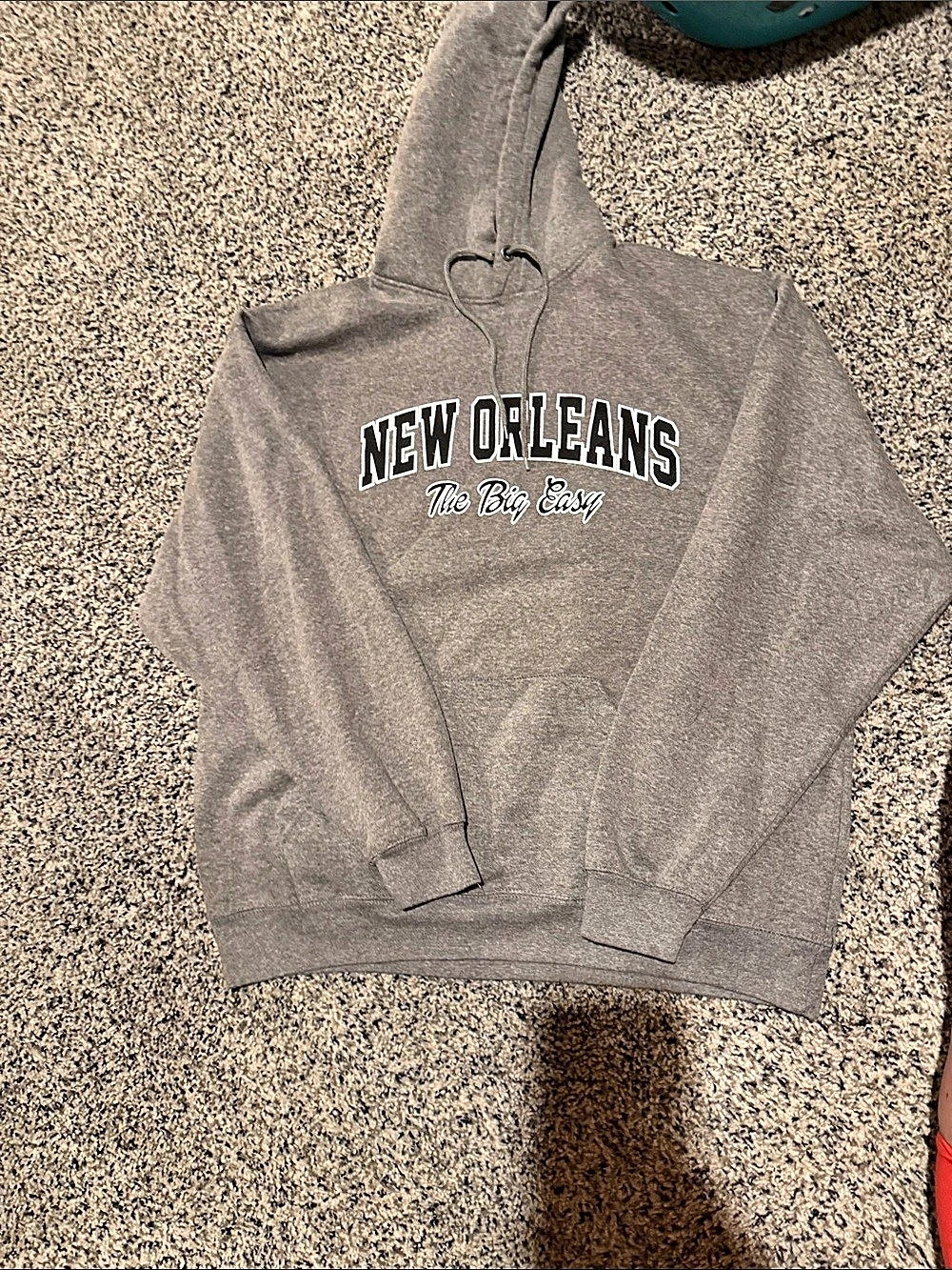 The Pacific Co. New Orleans Graphic Hoodie Size Large